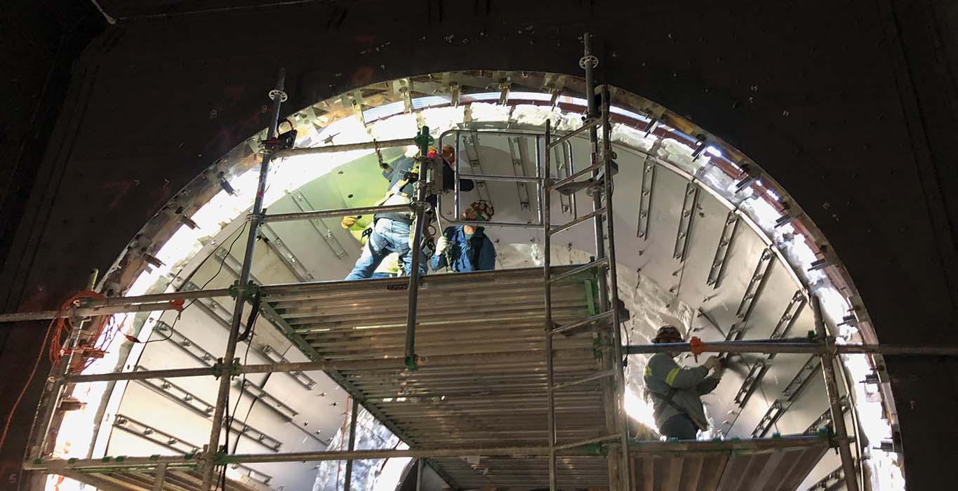 Gas Turbine Exhaust Diffusers, Plenum Repair and Replacement